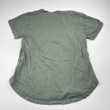 Load image into Gallery viewer, Girls DECJUBA KIDS, embellished khaki cotton t-shirt / top, GUC, size 8-9,  