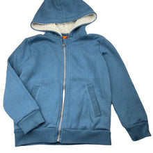 Load image into Gallery viewer, Boys Tilt, fleece lined zip hoodie sweater, GUC, size 6,  