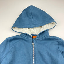 Load image into Gallery viewer, Boys Tilt, fleece lined zip hoodie sweater, GUC, size 6,  