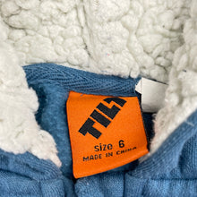Load image into Gallery viewer, Boys Tilt, fleece lined zip hoodie sweater, GUC, size 6,  