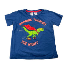 Load image into Gallery viewer, Boys Brilliant Basics, cotton pyjama t-shirt / top, dinosaur, GUC, size 6,  