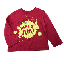 Load image into Gallery viewer, Boys H&amp;T, cotton long sleeve tee / top, GUC, size 4,  