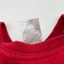 Load image into Gallery viewer, Boys Target, red cotton long sleeve tee / top, GUC, size 4,  