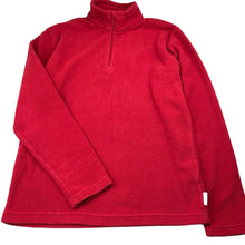 Load image into Gallery viewer, unisex Quechua, red fleece sweater, GUC, size 14,  