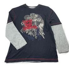 Load image into Gallery viewer, Boys CHEROKEE, soft cotton long sleeve tee / top, GUC, size 8-9,  