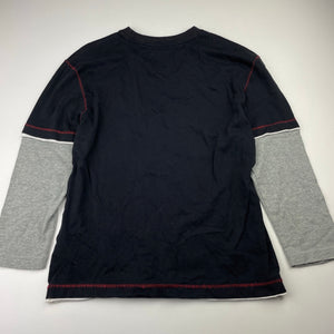 Boys CHEROKEE, soft cotton long sleeve tee / top, GUC, size 8-9,  