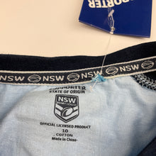 Load image into Gallery viewer, unisex NSWRL, State of Origin cotton long sleeve tee / top, NEW, size 10,  