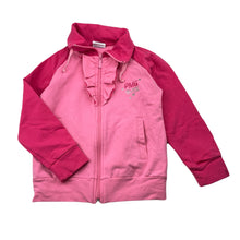 Load image into Gallery viewer, Girls PRIMIGI, pink zip up sweater, EUC, size 6,  