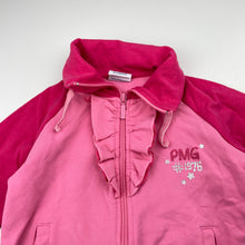 Load image into Gallery viewer, Girls PRIMIGI, pink zip up sweater, EUC, size 6,  