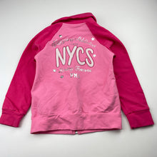 Load image into Gallery viewer, Girls PRIMIGI, pink zip up sweater, EUC, size 6,  