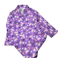 Load image into Gallery viewer, Girls Neon, flannel cotton winter pyjamas, cats, EUC, size 4,  