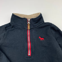 Load image into Gallery viewer, Boys Carters, black fleece lined sweater / jumper, GUC, size 2,  