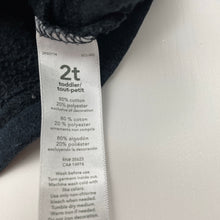 Load image into Gallery viewer, Boys Carters, black fleece lined sweater / jumper, GUC, size 2,  