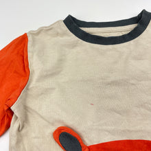 Load image into Gallery viewer, Boys Next, cotton long sleeve tee / top, mark on front, FUC, size 2-3,  