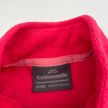 Load image into Gallery viewer, Girls Kathmandu, Altica 100 full zip fleece sweater / jacket, EUC, size 6,  