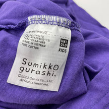 Load image into Gallery viewer, Girls Uniqlo, Sumikko Gurashi cotton t-shirt / top, EUC, size 9-10,  