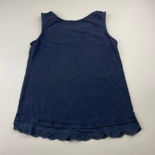 Load image into Gallery viewer, Girls Anko, blue cotton summer top, FUC, size 7,  