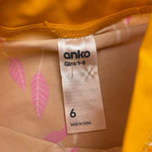 Load image into Gallery viewer, Girls Anko, short sleeve rashie / swim top, EUC, size 6,  