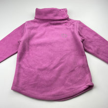 Load image into Gallery viewer, Girls C&amp;A, pink fleece sweater / jumper, EUC, size 4,  