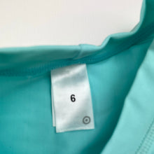 Load image into Gallery viewer, Girls Target, long sleeve rashie / swim top, EUC, size 6,  