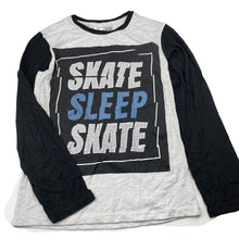 Load image into Gallery viewer, Boys Brilliant Basics, long sleeve pyjama top, skate, GUC, size 12,  