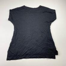 Load image into Gallery viewer, Girls JUSTIN BIEBER, black cotton t-shirt / top, EUC, size 8,  