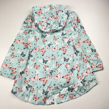 Load image into Gallery viewer, Girls H&amp;T, lightweight spray jacket, butterflies, NEW, size 4,  