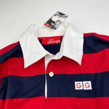 Load image into Gallery viewer, Boys Jnr George Gregan, vintage Rugby World Cup 2003 long sleeve polo, NEW, size 6,  