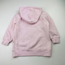 Load image into Gallery viewer, Girls Cotton On, pink fleece lined hoodie sweater, butterfly, NEW, size 4,  