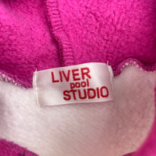 Load image into Gallery viewer, Girls LIVER pool STUDIO, fleece lined hoodie sweater, EUC, size 12-14,  