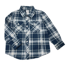 Load image into Gallery viewer, Boys Kids &amp; Co, checked flannel cotton long sleeve shirt, FUC, size 5,  