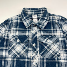 Load image into Gallery viewer, Boys Kids &amp; Co, checked flannel cotton long sleeve shirt, FUC, size 5,  