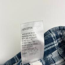 Load image into Gallery viewer, Boys Kids &amp; Co, checked flannel cotton long sleeve shirt, FUC, size 5,  