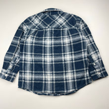 Load image into Gallery viewer, Boys Kids &amp; Co, checked flannel cotton long sleeve shirt, FUC, size 5,  