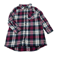 Load image into Gallery viewer, Girls Emerson, checked cotton shirt, L: 40cm, GUC, size 2,  