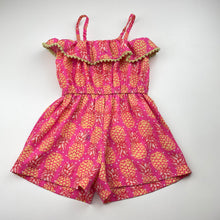 Load image into Gallery viewer, Girls Emerson, lightweight summer playsuit, FUC, size 3,  