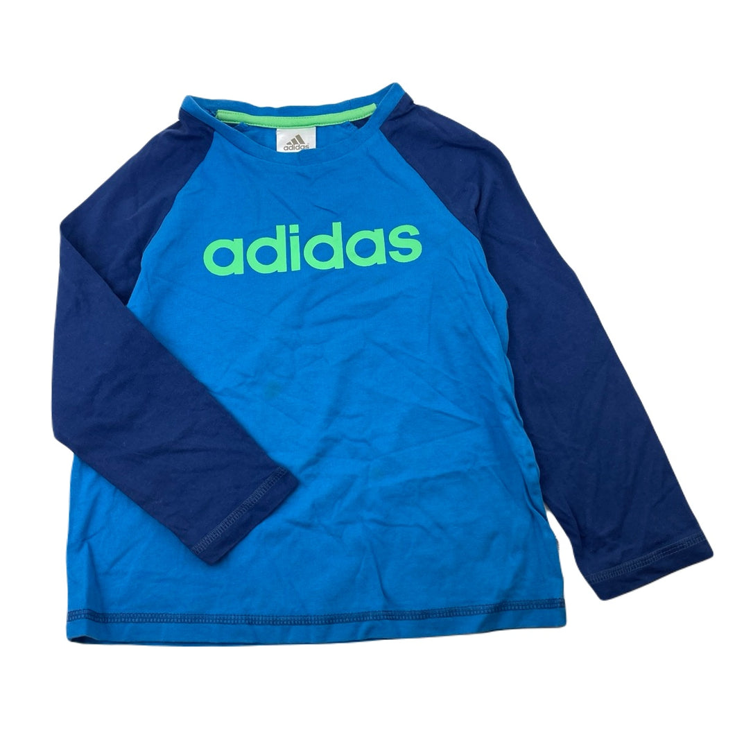 Boys Adidas, cotton long sleeve tee / top, FUC, size 5,  