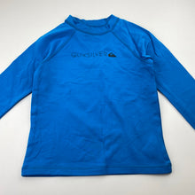 Load image into Gallery viewer, Boys Quiksilver, Heater long sleeve fleece lined rash vest, GUC, size 6,  