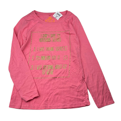 Girls Miss Understood, cotton long sleeve tee / top, NEW, size 9,  