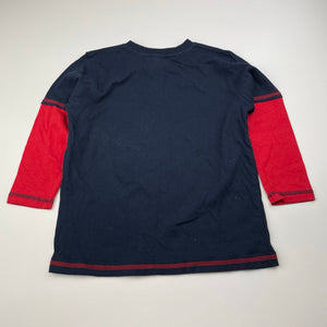 Boys Target, cotton long sleeve tee / top, EUC, size 3,  