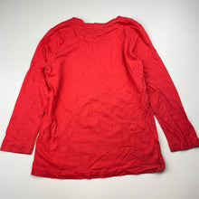 Load image into Gallery viewer, Boys Target, red cotton long sleeve tee / top, GUC, size 6,  