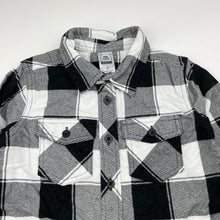 Load image into Gallery viewer, Boys Kids &amp; Co, checked flannel cotton long sleeve shirt, FUC, size 4,  