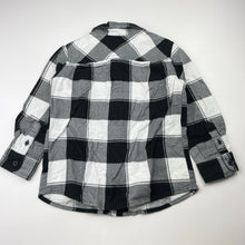 Load image into Gallery viewer, Boys Kids &amp; Co, checked flannel cotton long sleeve shirt, FUC, size 4,  