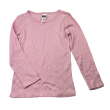 Load image into Gallery viewer, Girls Kids &amp; Co, pink waffle long sleeve pyjama top, GUC, size 4-6,  