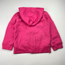 Load image into Gallery viewer, Girls Peppa Pig, fleece lined zip hoodie sweater, EUC, size 5,  
