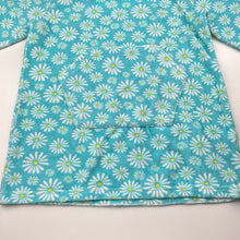 Load image into Gallery viewer, Girls L&amp;D, floral hooded towel top / beach cover, NEW, size 7,  
