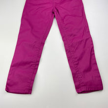 Load image into Gallery viewer, Girls Sista, stretch cotton pants, adjustable, Inside leg: 40cm, EUC, size 4,  