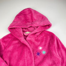 Load image into Gallery viewer, Girls Lily &amp; Dan, fleece dressing gown/bath robe, GUC, size 2,  