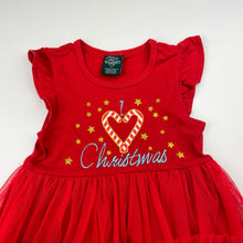 Load image into Gallery viewer, Girls Magic of Christmas, red tulle party dress, EUC, size 2, L: 42cm