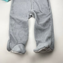 Load image into Gallery viewer, unisex Baby Berry, fleece zip coverall / romper, EUC, size 2,  